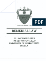 7. Golden Notes - Remedial Law