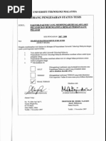 Download Faktor-faktor Yang Mempengaruhi Salah Laku Pelajar Dan by yen1312 SN53662275 doc pdf