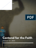 Contend For The Faith: Daily Devotional