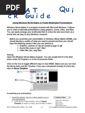 Windows M0vie Maker