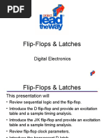 Flip-Flops & Latches: Digital Electronics