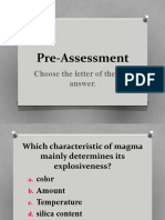 Pre-Assessment: Choose The Letter of The Best Answer