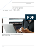 Deploying Oracle Enterprise Manager With Netscaler