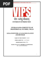 Vivekananda Insititute of Professional Studies, VSLLS: Legal Positivism: AN Analysis OF Austin AND Bentham