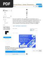 Google Drive Video Streaming: 5 Answers
