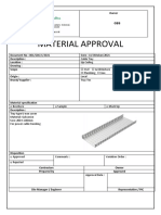 Material Approval: Contractor Owner