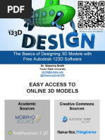The Basics of Designing 3D Models With Free Autodesk 123D Software
