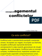 Managementul Conflictelor