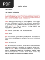 Guide For Commentators (Filipino Mass) | PDF