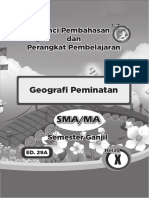 PG Geografi Peminatan 10 SMA