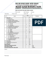 Penilaian Pembelajaran Sosiologi