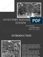 Inventory Management System: BY: Surbhi Gupta Priyanaka Malhotra BBA (V) Sec. A (Eve.)