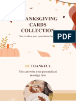 Thanksgiving Cards Collection by Slidesgo