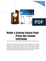 Modul 4. Getaran Selaras Pada Pegas Dan Ayunan