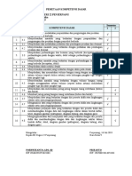 Revisi Pemetaan KD Matematika Kelas 5 2018