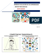 Rubricas de Desempeño 6°