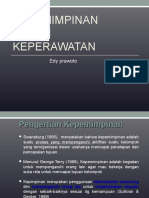 Kepemimpinan Dalam Keperawatan