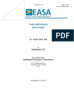 TCDS EASA - IM - .A.169 - Issue 9 Gulfstream GVI