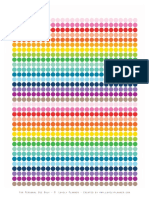PDF Functional stickers Rainbow circles 0.25 - By Lovely Planner