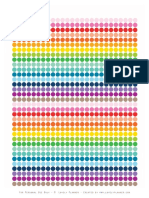 PDF Functional Stickers Rainbow Circles 0.25 - by Lovely Planner