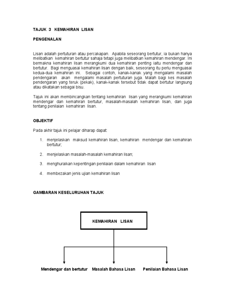 Nota Lisan Pdf
