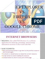 Internet Explorer VS Firefox VS Google Chrome