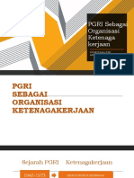 PGRI Sebagai Organisasi Ketenagakerjaan