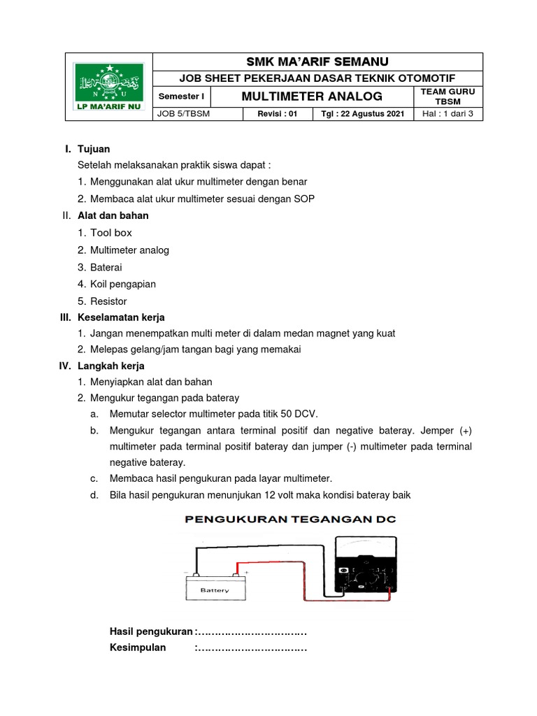 Job 4. Multimeter.. PDF