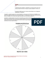 Autoaceitação-Exercício de círculos para habilidades e fraquezas