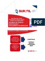 Accidente de Trabajo Investigacion y Procedimiento de Inspeccion