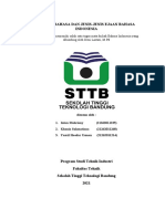 Ragam Bahasa dan Ejaan Bahasa Indonesia