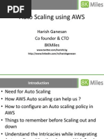 Auto Scaling Using Amazon Web Services 