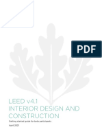 LEED v4.1 Interior Design and Construction: Getting Started Guide For Beta Participants April 2021