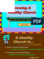 Growing A Healthy Church