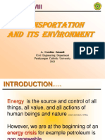 CH8 Transportation System and Its Environment