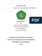 Makalah Kalimat Efektif B.indo Kelompok (3) Penjas B21