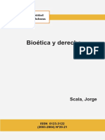 Scala, Jorge - Bioetica y Derecho