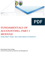 Foa p1 Module For Bsa & Bsais Students