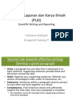 Scientific Writing and Reporting (Inh02)