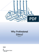 Why Professional Ethics