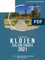 Kecamatan Klojen Dalam Angka 2021