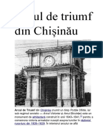 Arcul de Triumf Din Chișinău