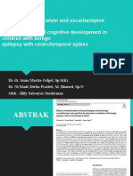 Effects of Levetiracetam and Oxcarbazepine Monotherapy