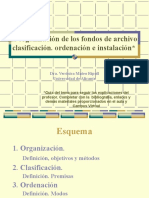 Organizacion de Archivo