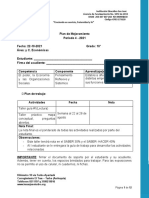 PLAN DE MEJORAMIENTO P4 GRADO 10° C.ECONÓMICAS para Enviar