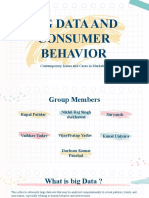 Big Data and Consumer Behavior: Contemporary Issues and Cases in Marketing