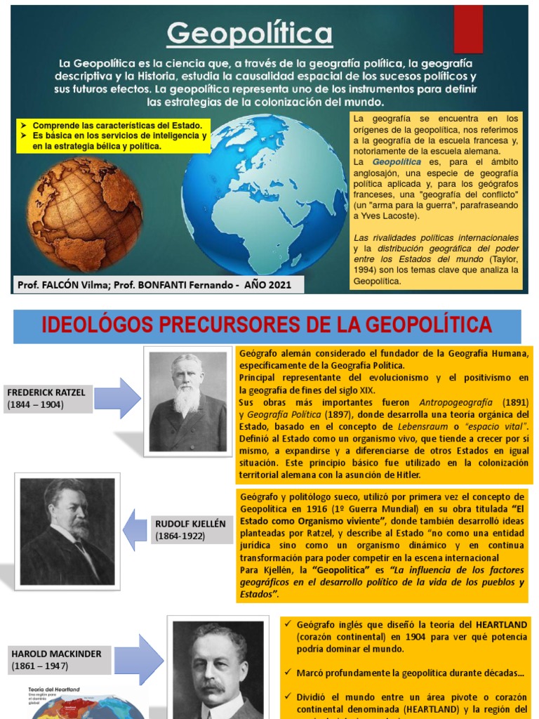 Historia y Teorías de la Geopolítica | PDF | Geopolítica | Afganistán