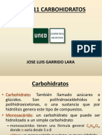 Tema 11 Carbohidratos: Jose Luis Garrido Lara