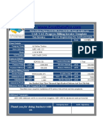 UAE VAT Progress Billing Invoice Template