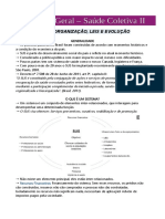 Resumo Geral Ii - Saude Coletiva PDF